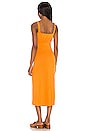 view 3 of 3 VESTIDO MIDI MIRTHA in Rich Orange