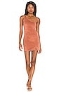 view 1 of 3 x REVOLVE Leah Mini Dress in Terracotta