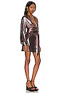 view 2 of 3 x REVOLVE Bourdin Mini Dress in Copper