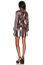 view 3 of 3 x REVOLVE Bourdin Mini Dress in Copper