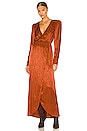 view 2 of 4 x REVOLVE Mauritz Maxi Dress in Rusty Brown