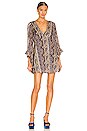 view 1 of 3 x REVOLVE Biondi Mini Dress in Paisley Multi