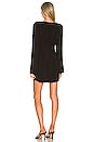 view 3 of 3 x REVOLVE Solaro Mini Dress in Soft Black