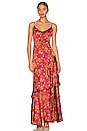 view 1 of 3 x REVOLVE Alaia Maxi Dress in Red Floral Multi