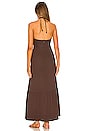 view 3 of 3 x REVOLVE Miramar Maxi Dress in Brown in Dark Brown