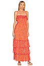 view 1 of 4 x REVOLVE Evelina Maxi Dress in Pink Paisley Multi