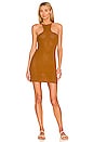 view 1 of 3 x REVOLVE Natalie Open Stitch Mini Dress in Sundial Brown