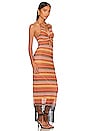 view 2 of 3 LUCIENDA マキシドレス in Striped Multi
