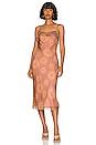 view 1 of 3 x REVOLVE Kavala Midi Dress in Blush & Gold Tie Dye