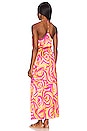 view 3 of 3 x REVOLVE Mareena Dress in Pink Swirl Print