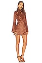 view 2 of 3 x REVOLVE Gerona Mini Dress in Chocolate Brown