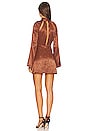 view 3 of 3 x REVOLVE Gerona Mini Dress in Chocolate Brown