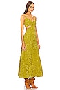 view 2 of 3 x REVOLVE Francia Maxi Dress in Chartreuse Green