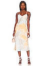 view 1 of 3 x REVOLVE Gemma Dress in Orange Tie Dye Multi