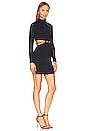 view 2 of 3 x REVOLVE Rena Mini Dress in Black
