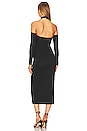 view 3 of 3 x REVOLVE Riannon Midi Dress in Black
