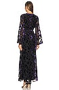 view 3 of 3 x REVOLVE Luelle Maxi Dress in Black & Purple
