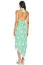 view 3 of 3 x REVOLVE Ingrid Midi Dress in Green & Ivory Floral