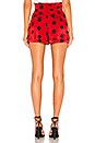 view 3 of 4 x REVOLVE Yvonne Short in Red & Black Dot
