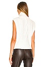 view 3 of 4 x REVOLVE Gianna Turtleneck Cable Vest in Ivory