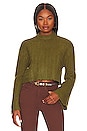 view 1 of 4 x REVOLVE Elliana Pullover in Forest Green