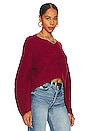 view 2 of 4 x REVOLVE Edena Sweater in Burgundy