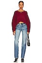 view 4 of 4 x REVOLVE Edena Sweater in Burgundy