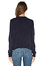 view 3 of 4 x REVOLVE Floral Embroidered Sweater in Navy