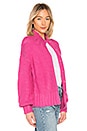 view 2 of 4 x REVOLVE Reverse Stitch Cardigan in Bright Pink