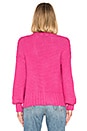 view 3 of 4 x REVOLVE Reverse Stitch Cardigan in Bright Pink