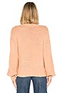 view 3 of 4 x REVOLVE Reverse Stitch Sweater in Apricot