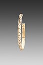 view 2 of 2 House of Harlow Tribal Hoop Earrings in Gold