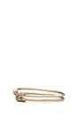 view 2 of 3 House of Harlow Safety Pin Stack Bracelet in Gold