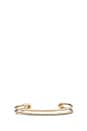 view 3 of 3 House of Harlow Safety Pin Stack Bracelet in Gold