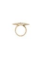 view 3 of 3 House of Harlow Sparkling Marquis Ring in Gold