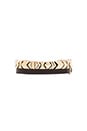 view 1 of 3 House of Harlow Aztec Wrap Bracelet in Gold Black