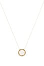view 2 of 3 House of Harlow Sunburst Pendant Necklace in White