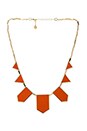 view 1 of 3 House of Harlow Classic Station Necklace in Coral