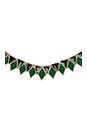 view 2 of 3 House of Harlow Wren Feather Collar in Gold & Malachite