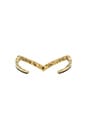 view 3 of 3 House of Harlow Aztec Angles Cuff in Gold
