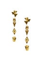 view 3 of 3 House of Harlow Tessellation Stud Earring Set in Gold & Black
