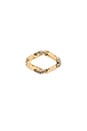 view 2 of 3 House of Harlow Sound Waves Ring in Gold