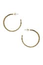 view 2 of 2 House of Harlow Outland Split Hoop Earring in Gold
