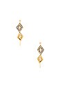 view 1 of 2 House of Harlow Kraals Earring in Gold