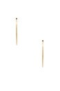 view 2 of 2 PENDIENTES DE ARO HELICON in Gold