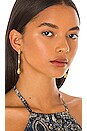 view 1 of 3 House of Harlow Honeycomb Drop Earrings in Gold