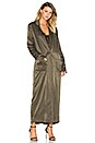 view 2 of 6 x REVOLVE Cheryl Maxi Coat in Deep Olive