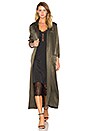 view 5 of 6 x REVOLVE Cheryl Maxi Coat in Deep Olive