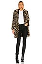 view 1 of 4 X REVOLVE Genn Faux Fur Coat in Natural Leopard