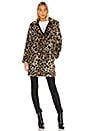 view 2 of 4 X REVOLVE Genn Faux Fur Coat in Natural Leopard